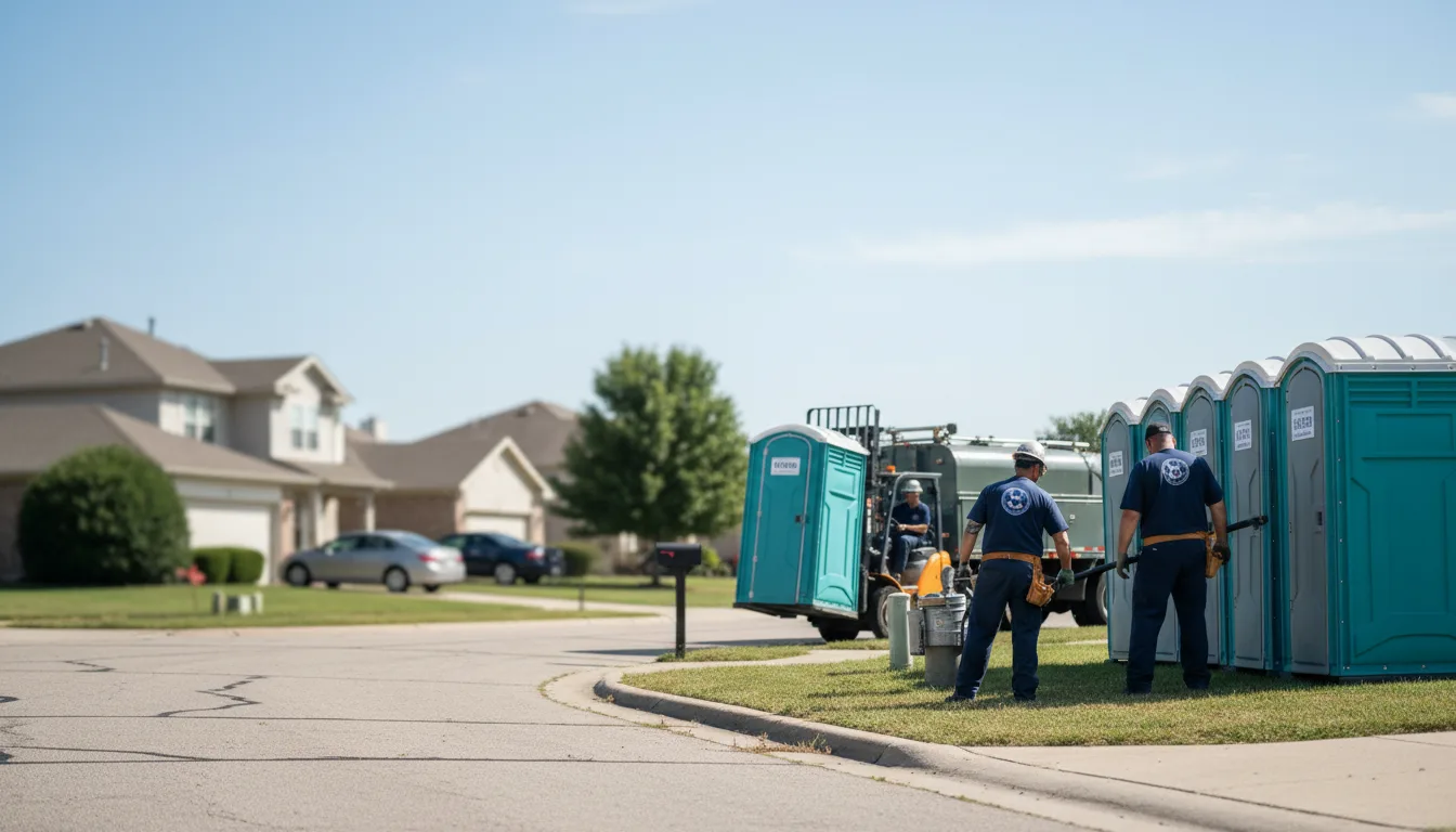 Porta Potty Rental in Bingham, IL near me